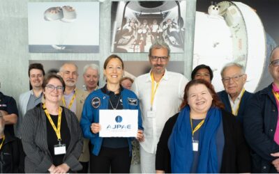 Sophie Adenot a échangé une dernière fois avant son décollage avec les journalistes de l’AJPAE